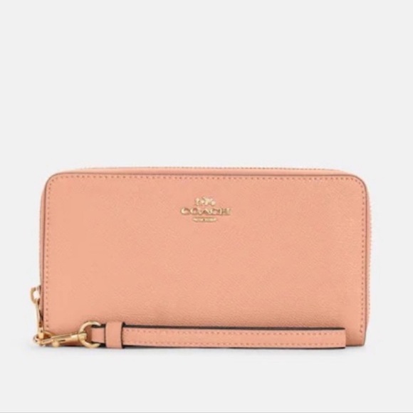 Coach Long Zip Around Wallet - Picture 1 of 10